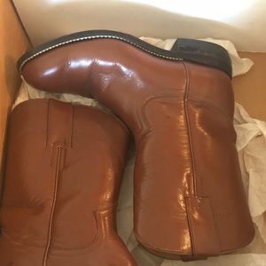 Justin kids boots medium brown